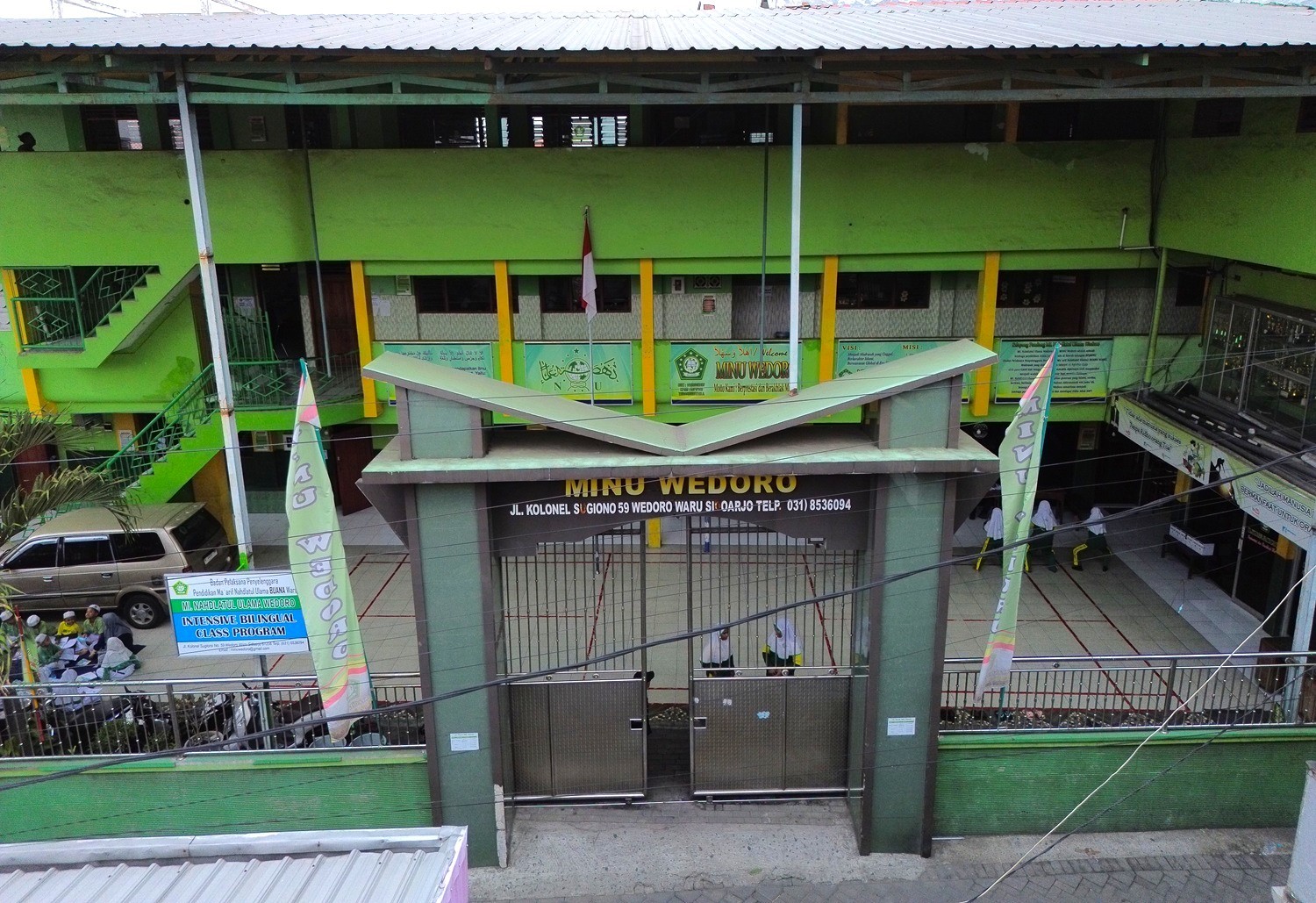 Gedung MINU dari Drone